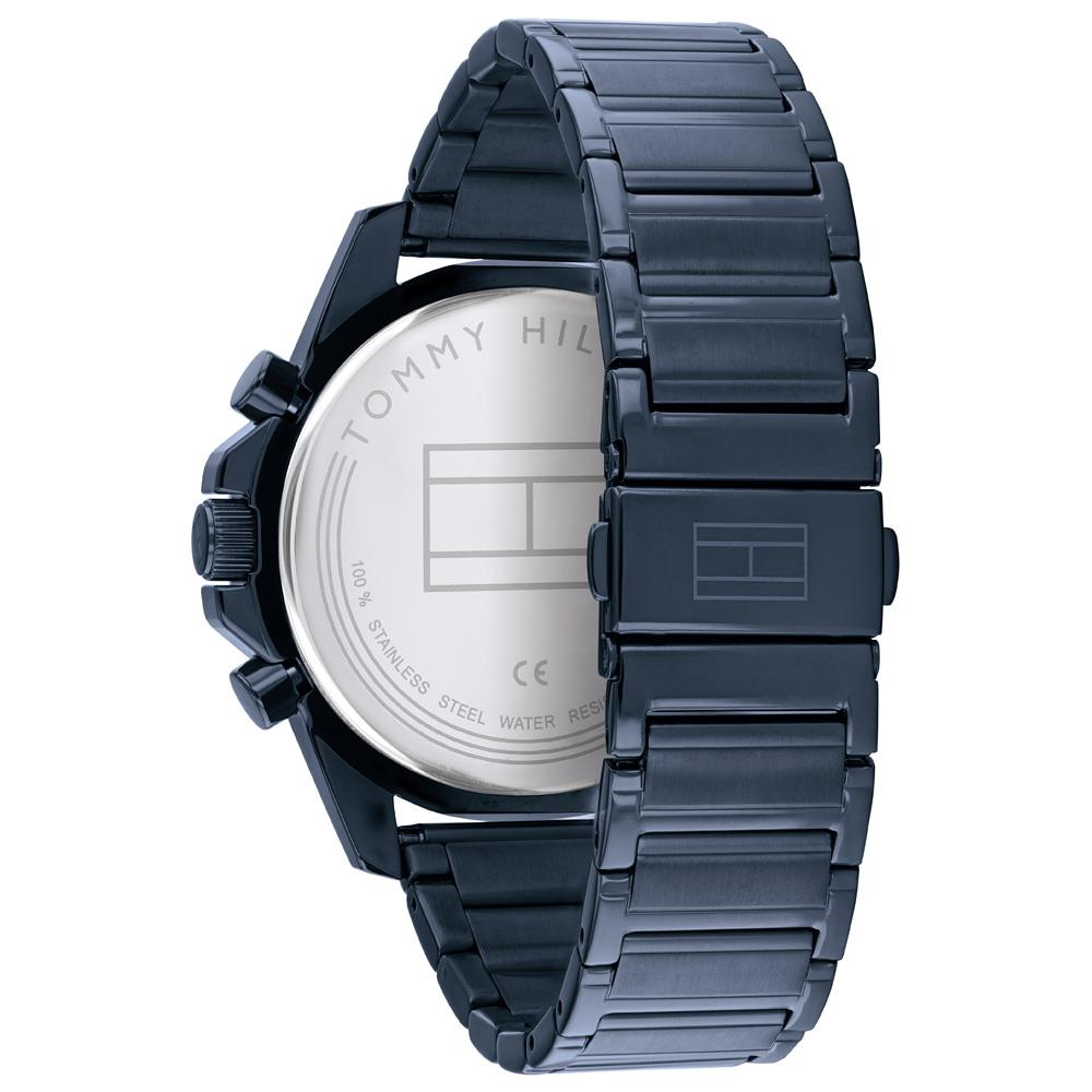 Tommy Hilfiger 1791789 Mason Heren Uhr mit blauem Stahl Tommy Hilfiger 1791789 Mason Heren Uhr mit blauem Stahl